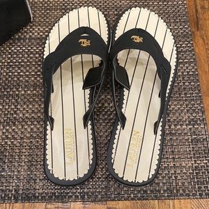 Ralph Lauren black sandals, size 10